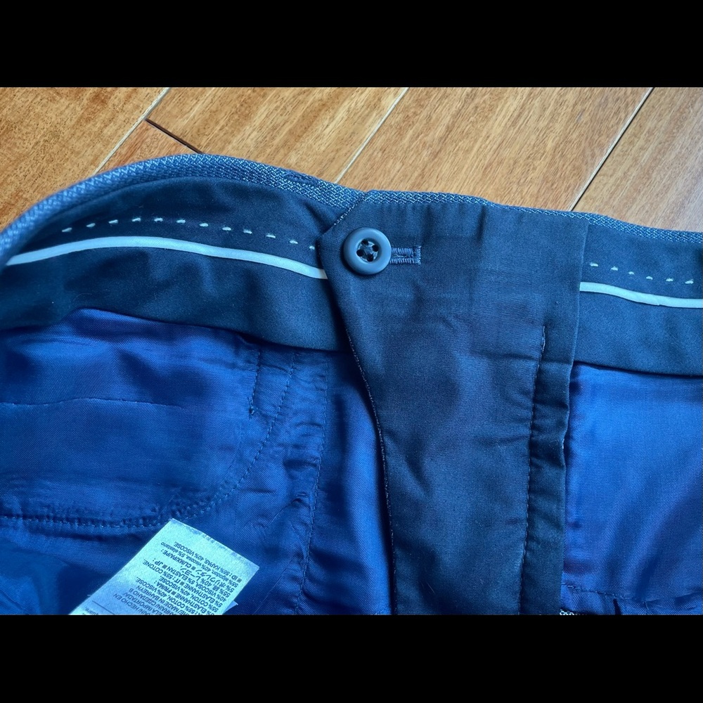 Banana Republic Sloan Chambray Slim Ankle Pant - Picture 4 of 6